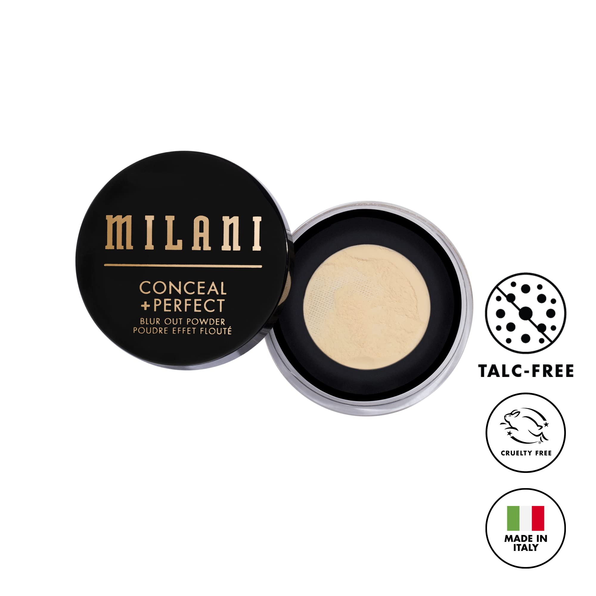 Milani Conceal + Perfect Makeup- Blur Out Smoothing Primer & Translucent Setting Powder Pore Blurring Duo - Image 3