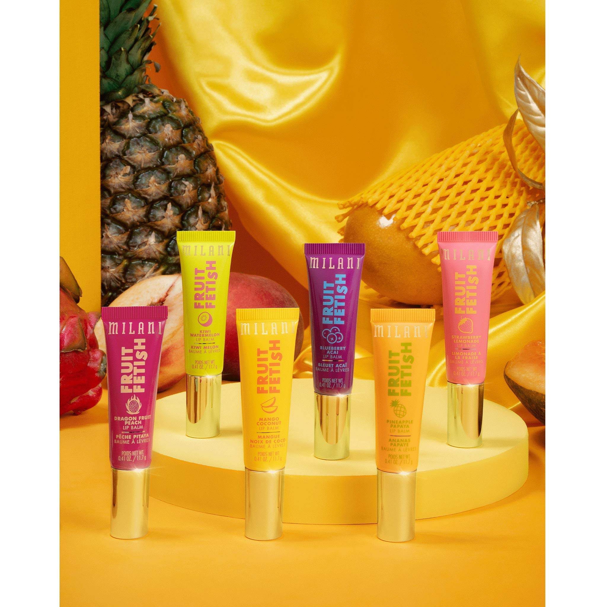 Milani Fruit Fetish Lip Balm - Lip Moisturizer, Deeply Hydrates and Seals in Moisture, Nourishing Lip Care, Available in 6 Fruity Flavors - Image 6