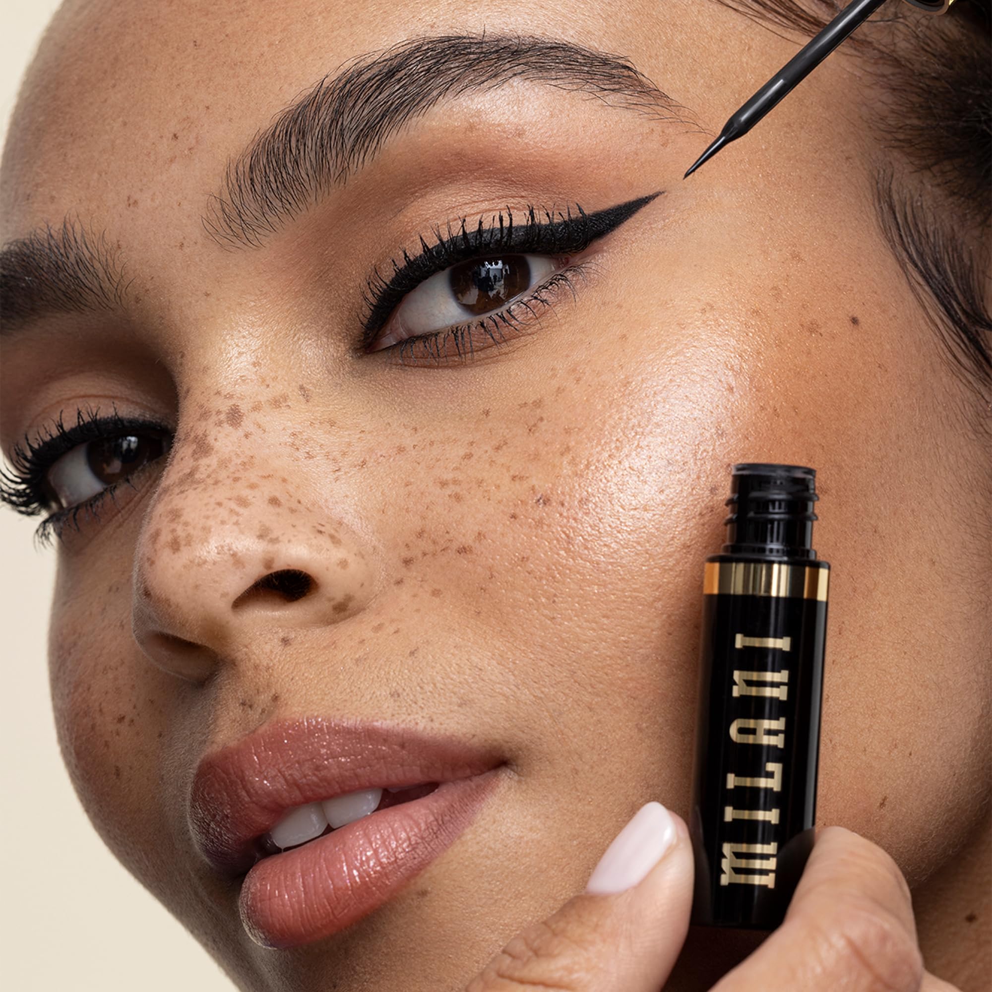 Milani Stay Put Infinite Eyeliner for Sharp, Precise Lines, Black - Image 5