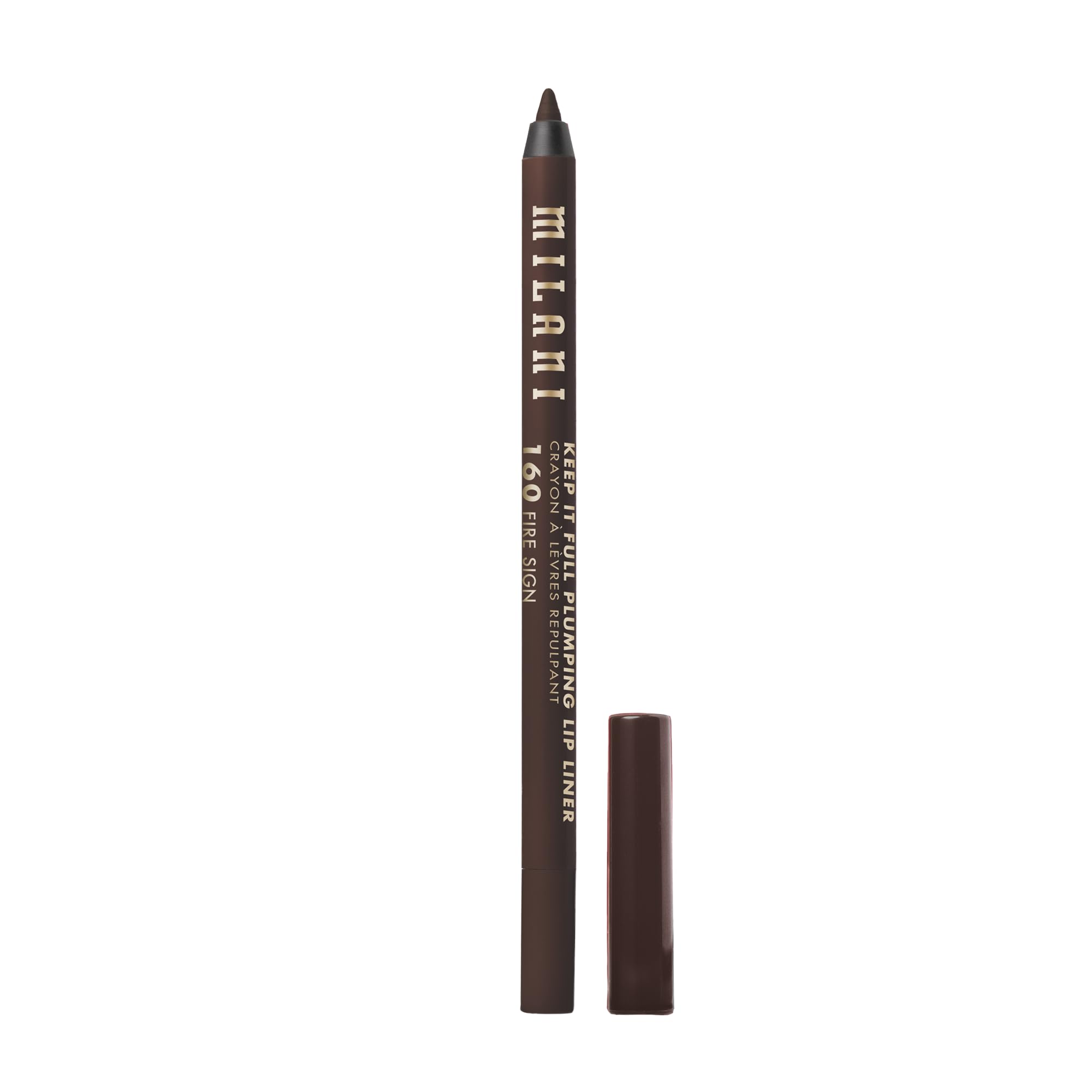 Milani Keep It Full Plumping Lip Liner - Long-Lasting Creamy Pencil for Visibly Fuller Lips - 8-Hour Wear with Chili Extract & Maxi-Lip - Vegan & Cruelty-Free, Made in USA, Fire Sign - Image 7