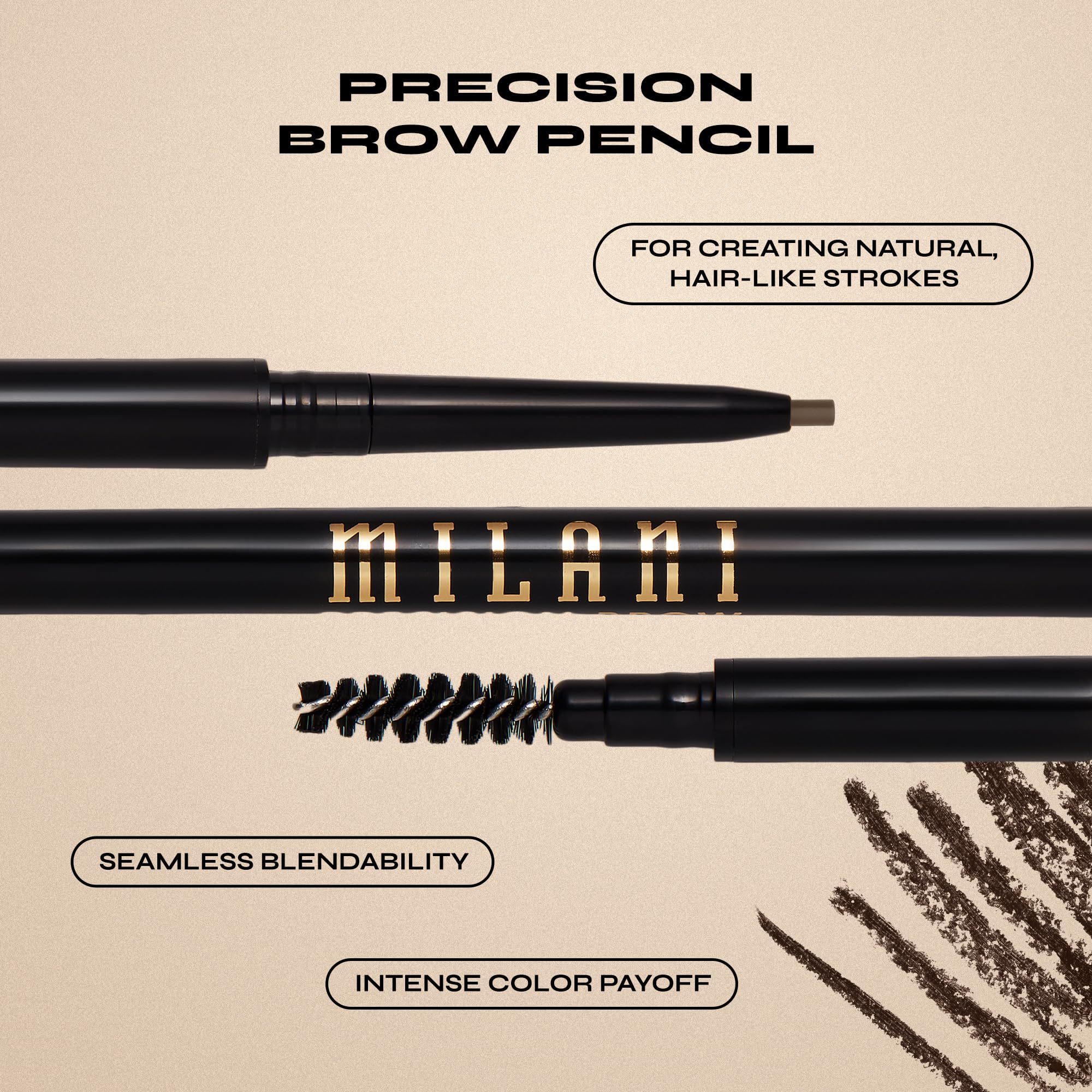 Milani Precision Brow Pencil (Ebony) - Image 4