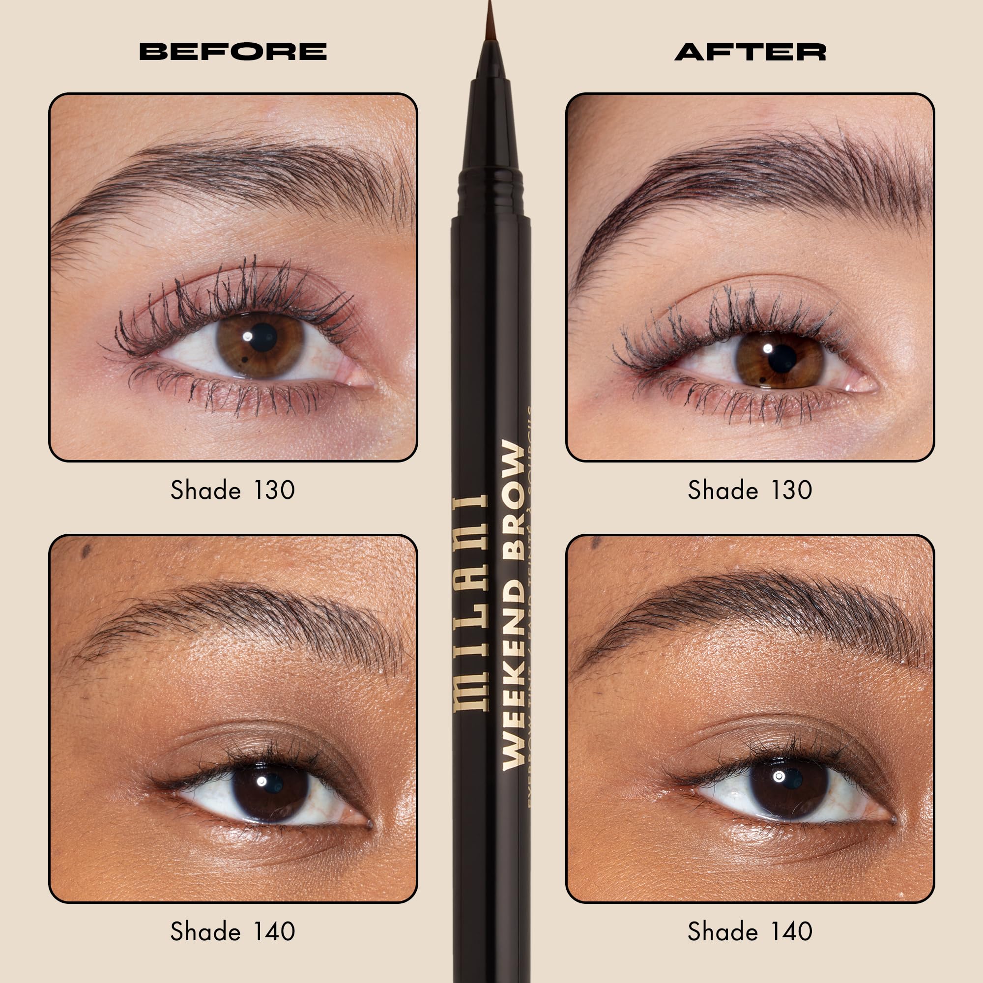Milani Weekend Brow Eyebrow Tint - 140 Espresso - Image 4