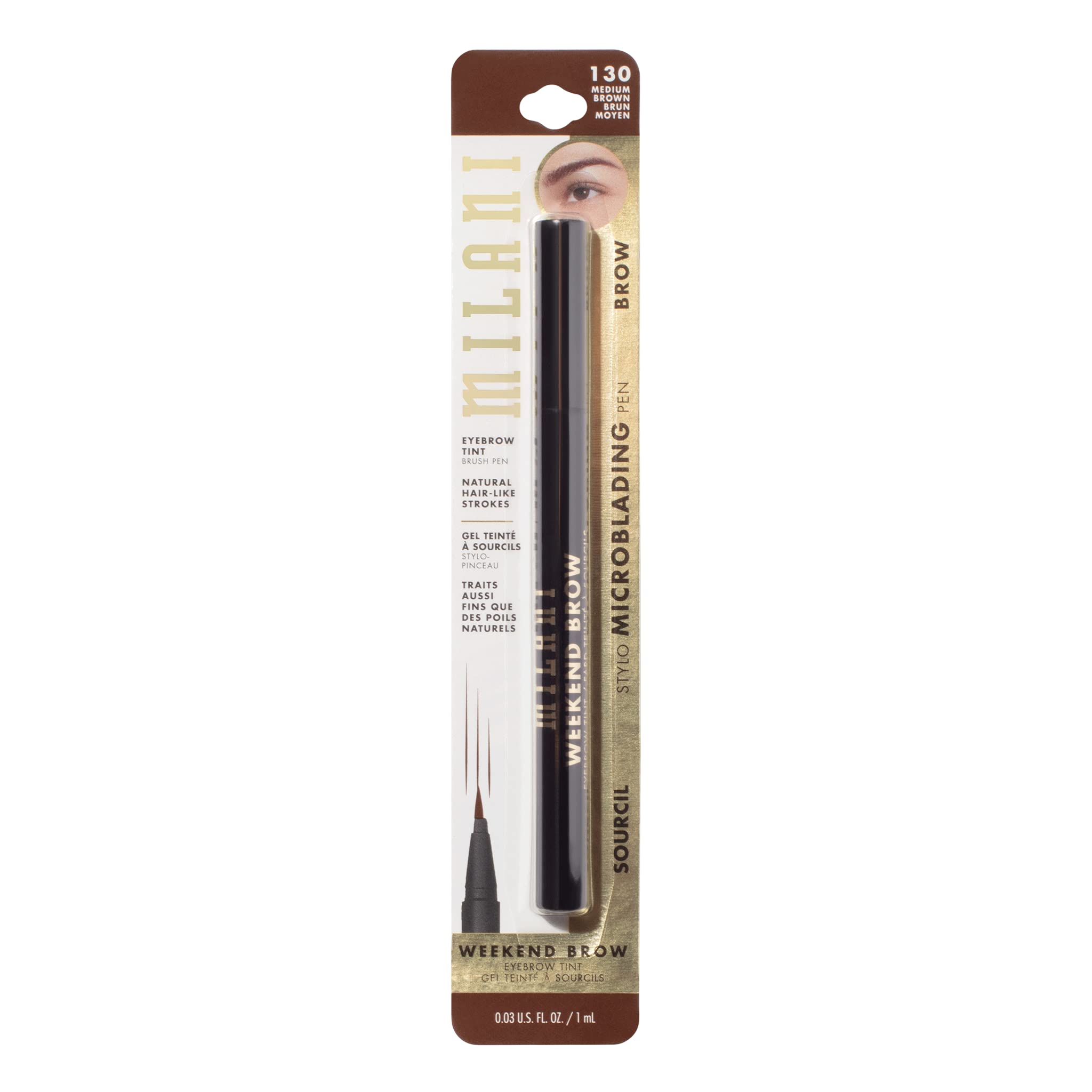 Milani Weekend Brow Eyebrow Tint - 140 Espresso - Image 8